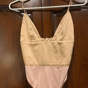 House of Cb silk body suit